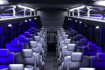 Paterson Charter Bus Interior
