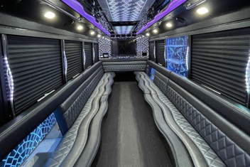 Paterson Party Bus Interior