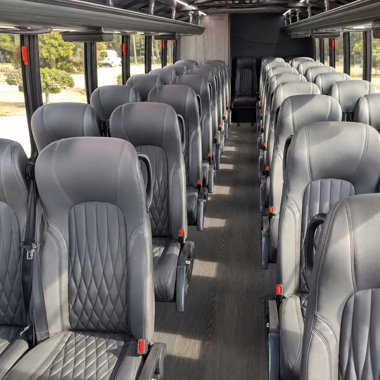 30 passenger minibus inside