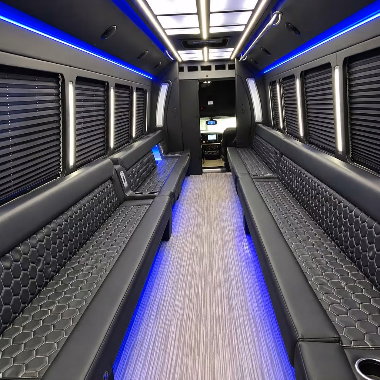 party bus interior